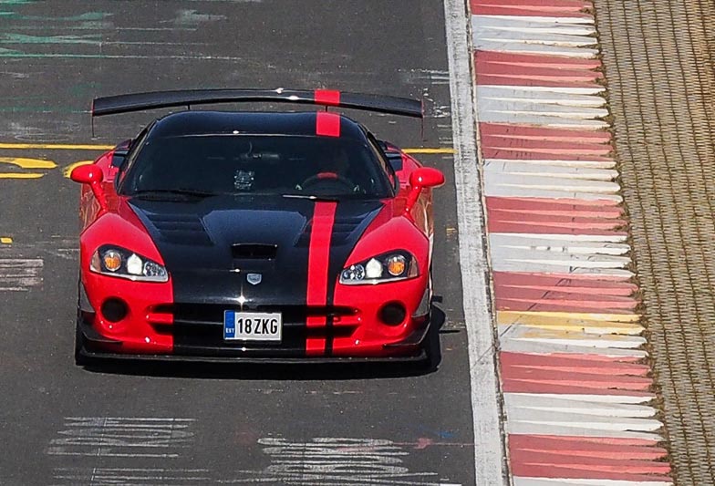 The Dodge Viper ACR is one of the fastest production cars around the ‘Ring. Photo by Meaghan O'Brien.