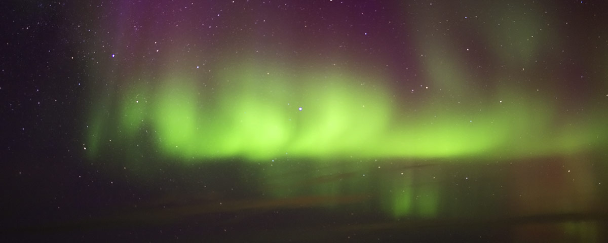 Beneath the Aurora Borealis