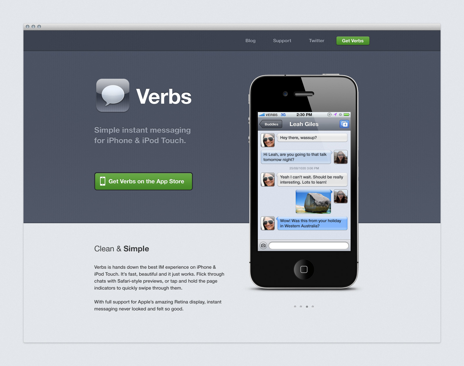 Verbs Homepage